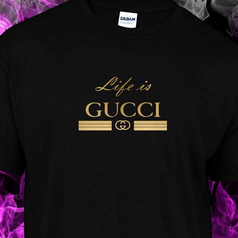 gucci black and gold striped shirt|t shirt Gucci original.